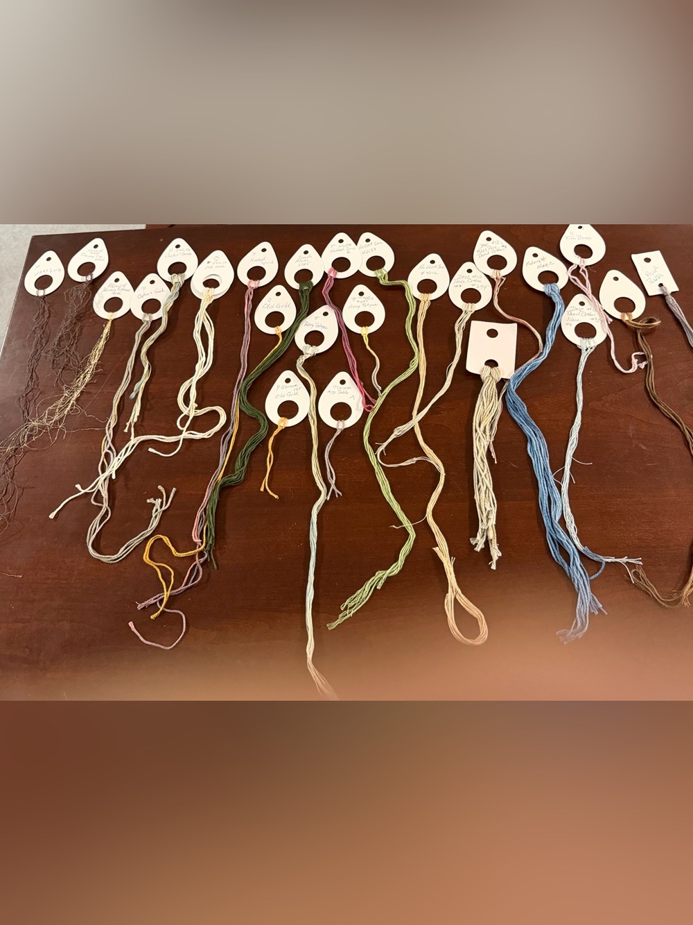 25 Assorted Specialty Embroidery Threads